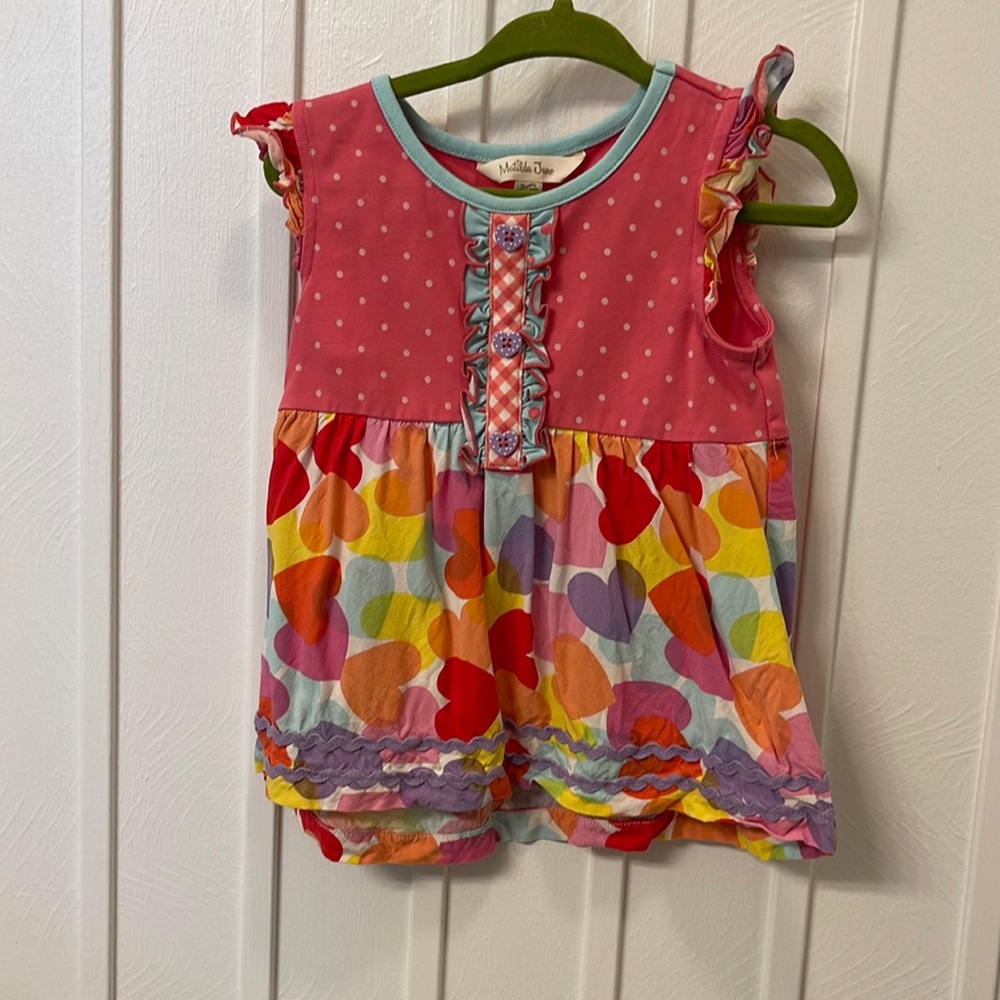 Matilda Jane valentines tunic
